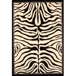 Un Amour De Tapis est une PME française, son entrepôt est en Essonne. tapis entrée 60x110 tissé noir rectangle motif animaux  ...