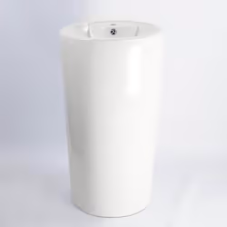 Choisissez le Lavabo Totem Sigma en céramique blanc brillant pour votre salle de bain ou votre WC design. Le lavabo s'install ...