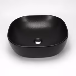 Chic et tendance, cette vasque noir mat à poser carrée en céramique sera l'élément moderne de votre salle de bain design. Ses ...