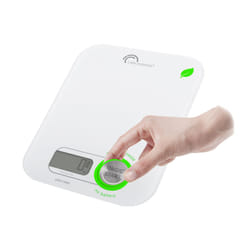 Little Balance 8198 escabeaux de cuisine Blanc Comptoir Rectangle Balance de ménage électronique