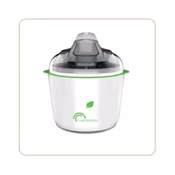 Little Balance Happy Sorbets, Sorbetière traditionnelle, 1,5 L, 1 bols, Vert, Blanc, 30 min, Acier inoxydable