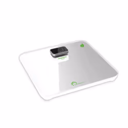Little Balance Kinetic Premium, Pèse-personne électronique, 180 kg, 100 g, Blanc, kg, Carré