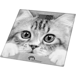 Little Balance The Cat Carré Gris Pèse-personne électronique