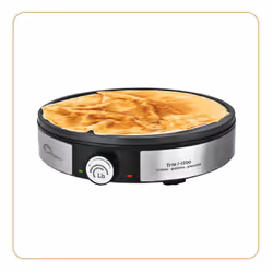 Little Balance Maxi-crêpes trio appareil à crêpes 1 crèpe(s) 1200 W Noir, Acier inoxydable