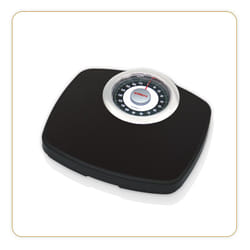 Little Balance Confort 180 Rectangle Noir Pèse-personne mécanique