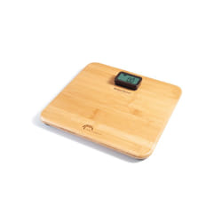 Little Balance Kinetic Premium blanche Carré Bois Pèse-personne électronique