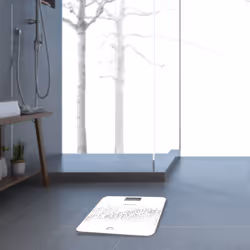 Little Balance Voice 180 Carré Blanc Pèse-personne électronique