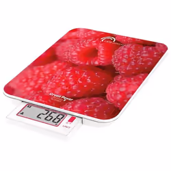 Little Balance 8446, Balance de ménage électronique, 6 kg, 1 g, Rouge, Blanc, Comptoir, Rectangle
