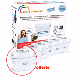 Little Balance - Pack de 5 cartouches filtrantes +1 offerte 8590