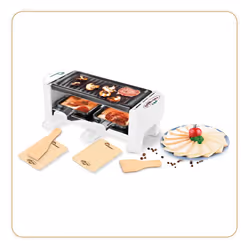 Little Balance 8614 raclette 2 personne(s) 320 W Noir, Blanc