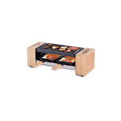 Little Balance 8618 raclette 2 personne(s) 350 W Noir, Bois