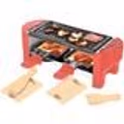 Raclette 2 personnes - LITTLE BALANCE - Meuuuh...! - Rouge Brique - 350W
