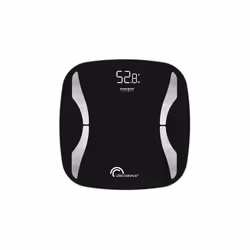 Little balance - pèse-personne électronique 180kg/100g noir - 8651