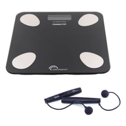 Little Balance 8685 balance Carré Noir Pèse-personne électronique