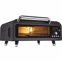 Four à pizza 2000w 54cm Pizza Revolution'Air 8733 de Little Balance Reproduit la cuisson du four à briques pour des pizzas cr ...