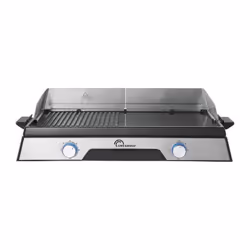 Découvrez la Plancha électrique LITTLE BALANCE Innov 2200 : avec ses 2200W de puissance, elle offre une cuisson ultra perform ...