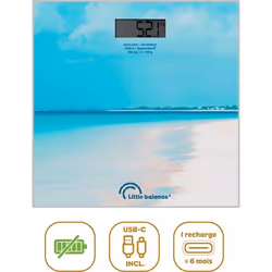 Balance - Pese Personne - LITTLE BALANCE - USB-C - Caraibes