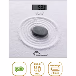 Balance - Pese Personne  - LITTLE BALANCE - USB-C - Zen