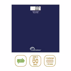 Pese-personne - LITTLE BALANCE - SB3 - USB-C - Bleu nuit