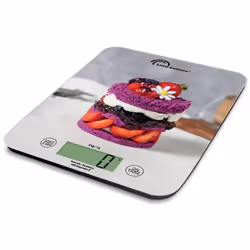 Electronique LITTLE BALANCE - 8847 Gamme : Slim fruitcakes Pesée maximale (en kg) : 5 Précision (g) : 1 Couleur : Gris