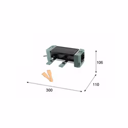 Little Balance 3760240789499 raclette 8 personne(s) 320 W Vert - Vue supplémentaire 4