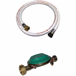 Ce kit complet de connexion de gaz comprend un flexible souple de 1m50 et un détendeur Butane 28mbar. Le flexible, tuyau à em ...