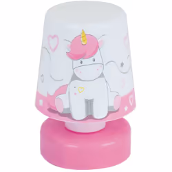 Veilleuse poussoir multicolore Licorne - 11.5 cm Découvrez la veilleuse poussoir Licorne ! Cette veilleuse poussoir est adapt ...