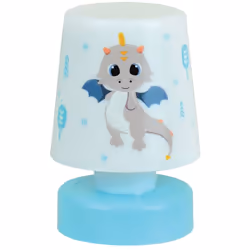 Veilleuse poussoir multicolore Léon le Dragon - 11.5 cm Découvrez la veilleuse poussoir Léon le Dragon ! Cette veilleuse pous ...