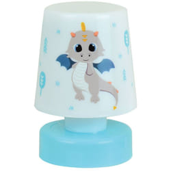 Cijep - Veilleuse poussoir multicolore Léon le Dragon - 11.5 cm