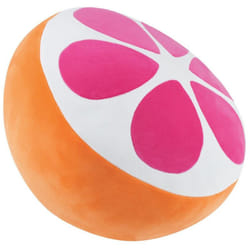 Peluche fruity's coussin Orange - Hauteur 35 cm