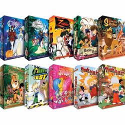 Collection Enfants - Pack 10 Coffrets DVD - Jeunesse - Français - Zone 2 - 133:1 (4/3 16mm 35mm)