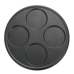 Plaque en fonte daluminium SENYA pour 4 mini-crêpes Ø11cm - Crêpière électrique Crepe Time