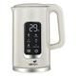 SENYA Bouilloire électrique programmable double paroi crème avec 5 menus automatiques SYBF-K043C