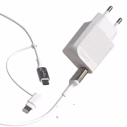 Green E GR3014 chargeur d'appareils mobiles Téléphone portable, Ordinateur portable, Autres Blanc Secteur Intérieure