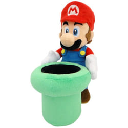 Nintendo Plush Super Mario with tube