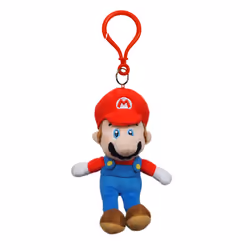 Sherwood Media 35080056, Porte-clés, Multicolore, Peluche, Chiffre, 90 mm, 1 pièce(s)