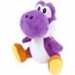 Peluche - Nintendo - Yoshi violet - 20 cm - Douce - Licence officielle Mario