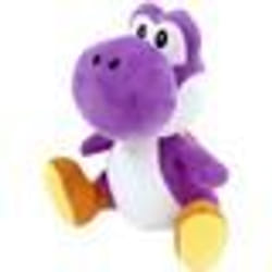 Peluche - Nintendo - Yoshi violet - 20 cm - Douce - Licence officielle Mario