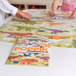 Poppik Sticker Lernposter Dinosaurier affichages 100 x 68 cm 1 pièce(s) - Vue supplémentaire 4