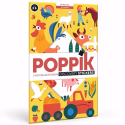 Poppik 1841150, 1 pièce(s), Nature, Rectangulaire, Garçon/Fille, 3 an(s), Multicolore