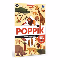 Poppik 1841163, 1 pièce(s), Animal, La Savane, Rectangulaire, Garçon/Fille, 5 an(s)