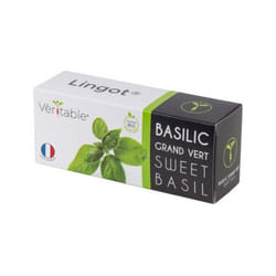 Véritable 3760262511016 kit de croissance et recharge Basilic Remplir