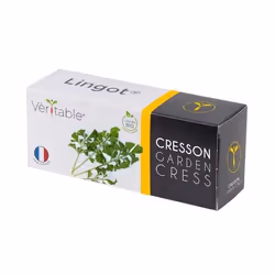 Véritable 3760262511313 kit de croissance et recharge Cresson de jardin, Cress Remplir