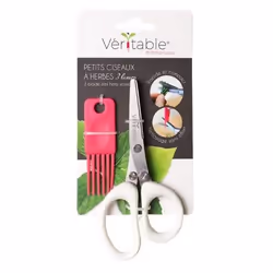 Véritable NBBX34XXXXVB ciseau de cuisine 130 mm Acier inoxydable, Blanc Herbe