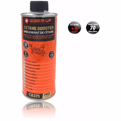 Améliorant d'indice de cétane pour carburants diesel. Formule ultra-concentrée : traite jusqu'à 70 litres de carburant. WARM  ...
