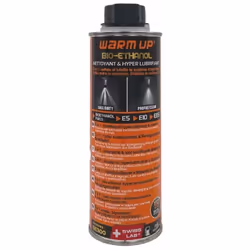 Bioethanol de Warm Up est un nettoyant injecteur spécifique de 300ml pour tous les moteurs fonctionnant à l'ethanol.