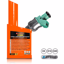 Lubrifiez, nettoyez et protègez le système d'injection le système d'injection de votre véhicule avec Hybrid Warm Up !