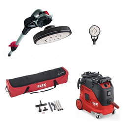 Girafe GE7 + housse + Aspirateur 30 l vce 33 ac + 2 têtes de ponçage Flex 920112