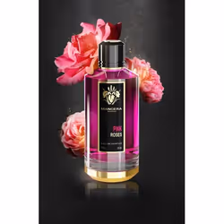 Mancera Pink Roses, Femmes, 120 ml, Parfum liquide, Sparkling Bergamot, Mandarin, Bulgarian Rose Oil & Green Notes., Rose Abs ...
