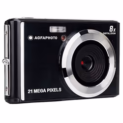 AgfaPhoto Realishot DC5200, 21 MP, 5616 x 3744 pixels, CMOS, HD, 89 g, Noir